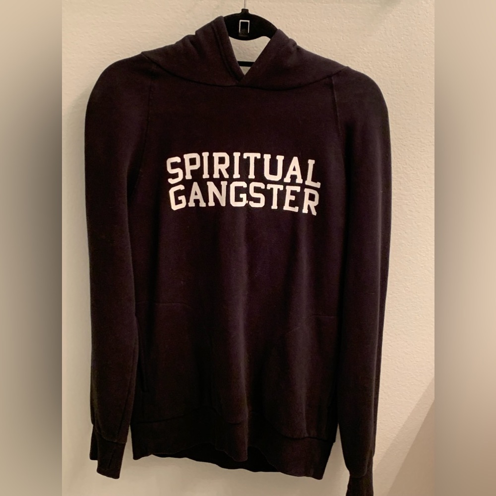 Spiritual Gangster Varsity Classic Pullover Hoodie.